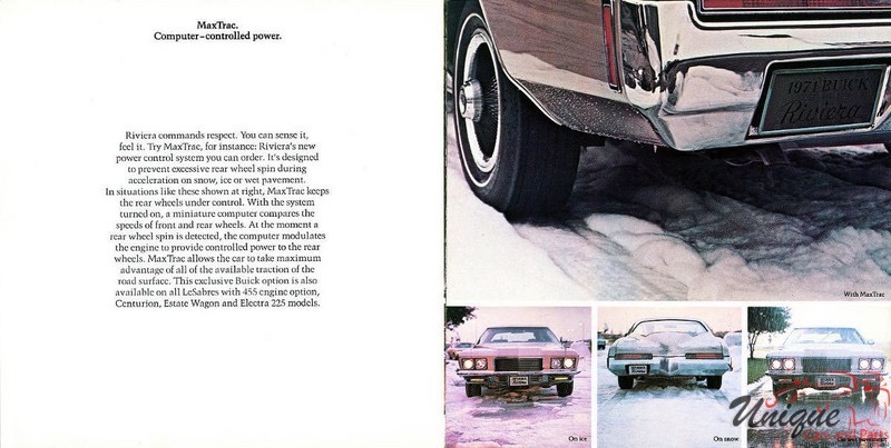 1971 Buick Riviera Car Brochure Page 4
